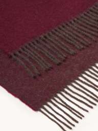 Wool Reversible Throw Double Face - thumbnail 4