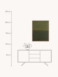 Hand-Painted Canvas Art Edge Green - thumbnail 3