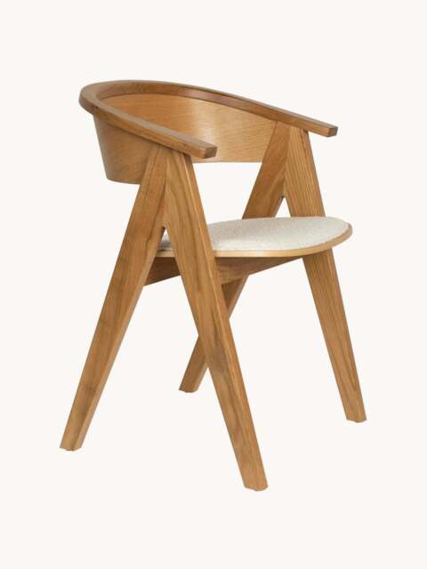 Upholstered Dining Chair NDSM with Armrests - image 1