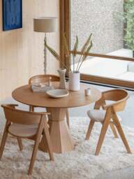 Upholstered Dining Chair NDSM with Armrests - thumbnail 2