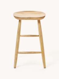 Mango Wood Counter Stool Nino - thumbnail 3