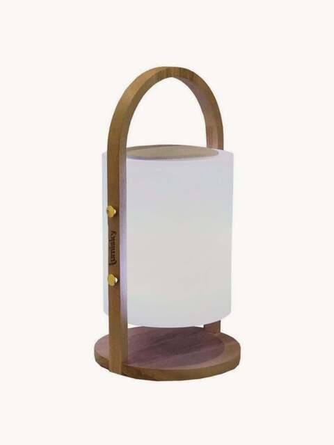 Mobile Indoor & Outdoor LED Table Lamp Woody with Bluetooth Speaker And Battery - image 1