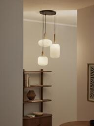 Opal Glass Cluster Pendant Light Candela - thumbnail 2