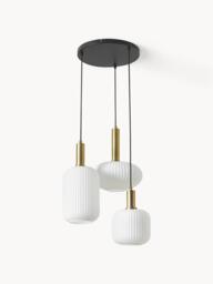 Opal Glass Cluster Pendant Light Candela - thumbnail 4