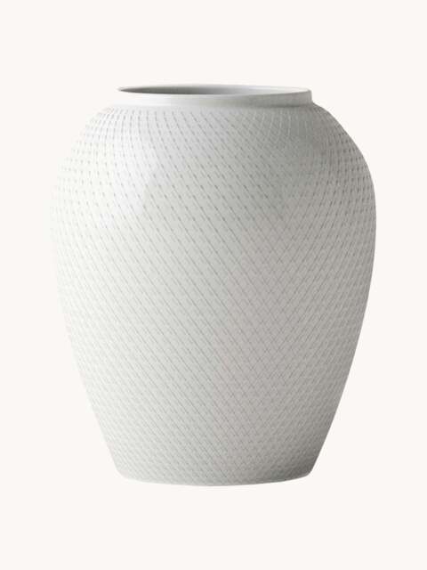 Handmade Porcelain Vase Rhombe, H 25 cm - image 1