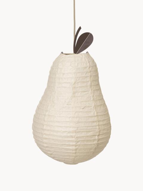 Handmade Washi Paper Lampshade Pear - image 1