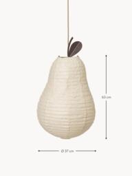 Handmade Washi Paper Lampshade Pear - thumbnail 3