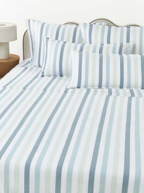 Washed Cotton Flat Sheet Harriet - image 1