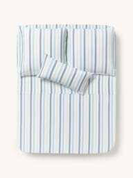 Washed Cotton Flat Sheet Harriet - thumbnail 2