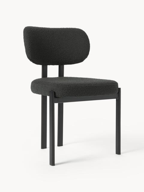 Upholstered Bouclé Dining Chair Adrien - image 1