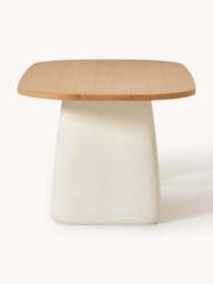 Oval Oak Wood Dining Table Dune, in various sizes - thumbnail 3