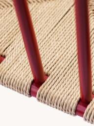 Handwoven Beech Wood Dining Chair J81 with Armrests - thumbnail 6