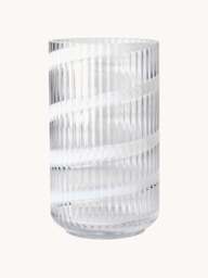 Mouth-Blown Glass Vase Lyngby, H 25 cm - thumbnail 1