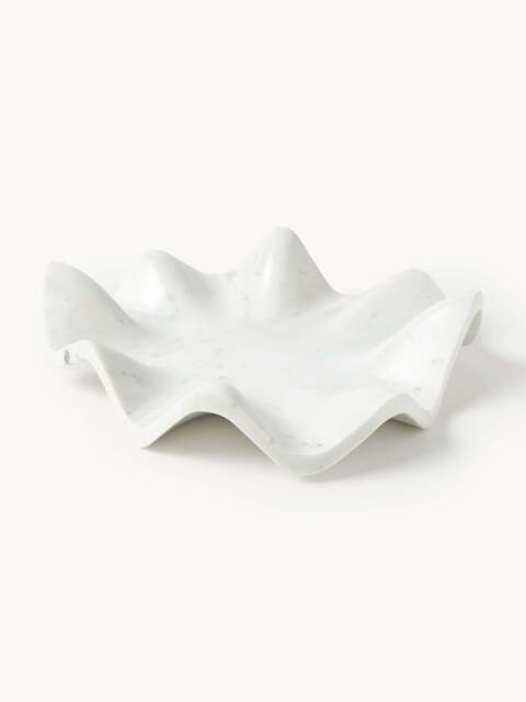 Handmade Decorative Marble Tray Gaia, Ø 40 cm - image 1