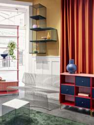 Module Panton Wire Single for Modular Shelf System, W 35 cm - thumbnail 2