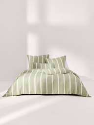 Striped Flannel Duvet Cover Belinda - thumbnail 7