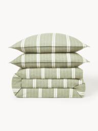 Striped Flannel Duvet Cover Belinda - thumbnail 3
