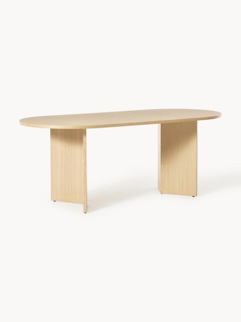 Oval Wooden Dining Table Toni, in various sizes - image 1