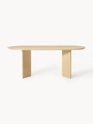 Oval Wooden Dining Table Toni, in various sizes - thumbnail 3