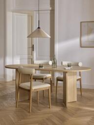 Oval Wooden Dining Table Toni, in various sizes - thumbnail 8