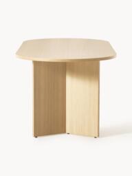 Oval Wooden Dining Table Toni, in various sizes - thumbnail 4