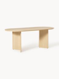 Oval Wooden Dining Table Toni, in various sizes