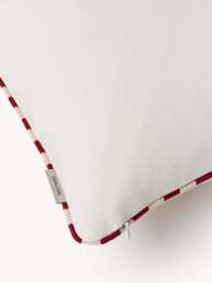 Embroidered Christmas Cushion Cover Porcini - thumbnail 4