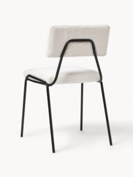 Corduroy Upholstered Chairs Mats, Set of 2 - thumbnail 4