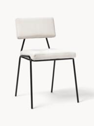 Corduroy Upholstered Chairs Mats, Set of 2 - thumbnail 1