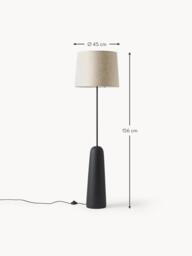 Floor Lamp Kaya with Concrete Base - thumbnail 6