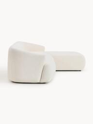 Modular Bouclé Corner Sofa Sofia (3-seater) - thumbnail 4