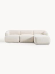 Modular Bouclé Corner Sofa Sofia (3-seater) - thumbnail 1
