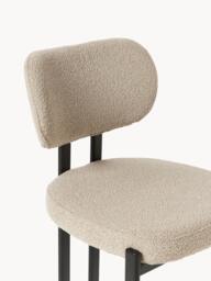 Upholstered Bouclé Dining Chair Adrien - thumbnail 7