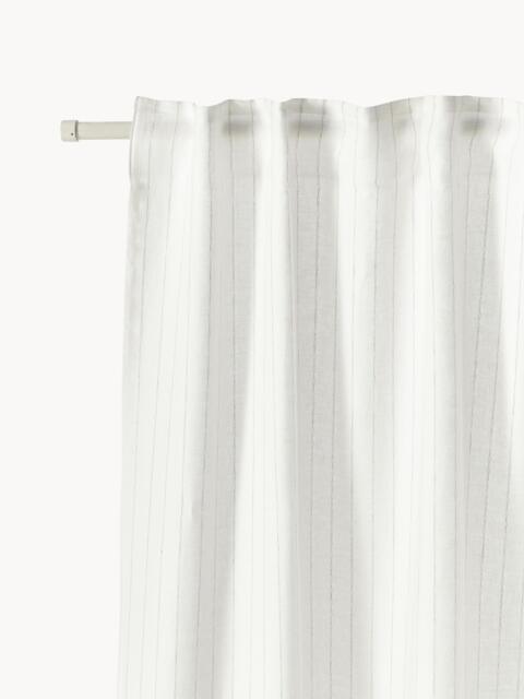 Sheer Multi-Band Curtains Birch, Set of 2, W 130 cm