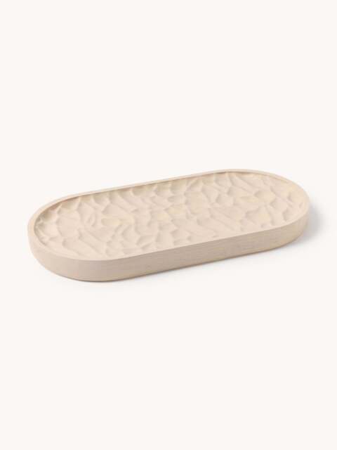 Decorative Ash Wood Tray Camila, W 30 cm - image 1