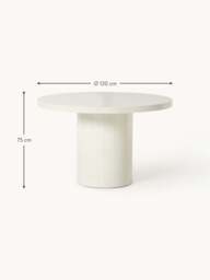 Round Garden Table Saya, Ø 120 cm - thumbnail 6