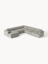 XL Corduroy Corner Sofa Melva
