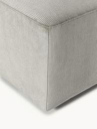 XL Corduroy Ottoman Melva, W 116 x D 42 cm - thumbnail 5