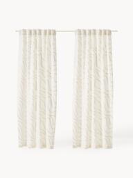 Light-Filtering Multi-Band Curtains Lidia, Set of 2, W 140 cm - thumbnail 2