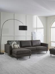 Leather Corner Sofa Hunter (4-seater) - thumbnail 2