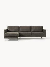 Leather Corner Sofa Hunter (4-seater)