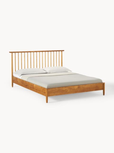 Pine Wood Bed Windsor with Headboard