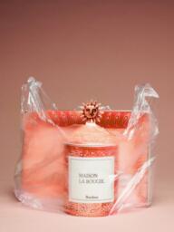Handmade Scented Candle Bandana (Mandarin, Sandalwood & Amber) - thumbnail 2