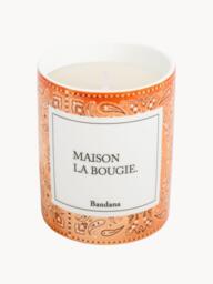 Handmade Scented Candle Bandana (Mandarin, Sandalwood & Amber) - thumbnail 3