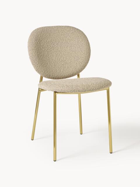 Upholstered Bouclé Dining Chairs Ulrica, Set of 2 - image 1