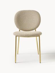 Upholstered Bouclé Dining Chairs Ulrica, Set of 2 - thumbnail 2