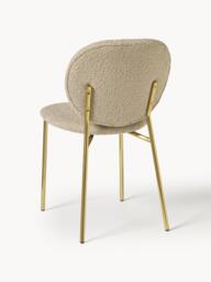 Upholstered Bouclé Dining Chairs Ulrica, Set of 2 - thumbnail 3