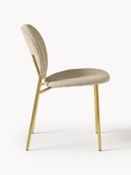 Upholstered Bouclé Dining Chairs Ulrica, Set of 2 - thumbnail 4