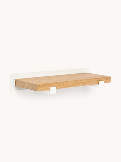 Oak Wood Small Shelf Ally, W 40 cm - image 1