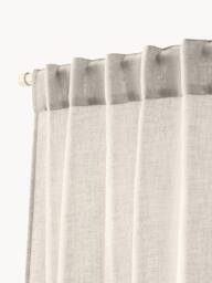 Light-Filtering Curtains Ibiza with Hidden Tab Top, Set of 2, W 135 cm - thumbnail 4